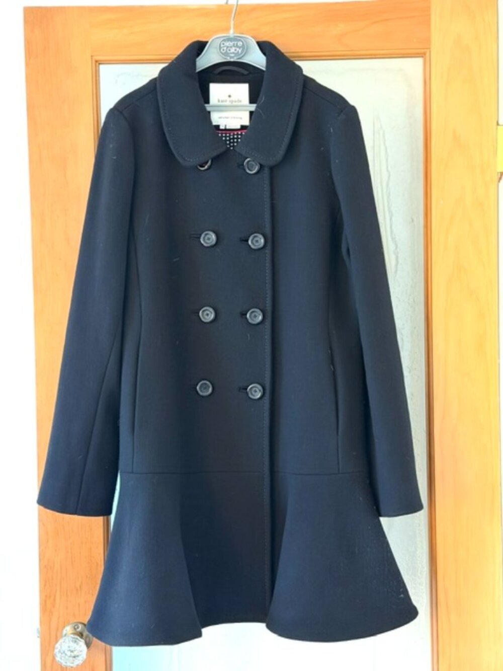 Kate Spade black coat